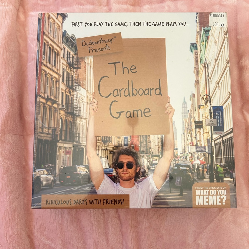 The Cardboard Game Party Edition - Pink Box